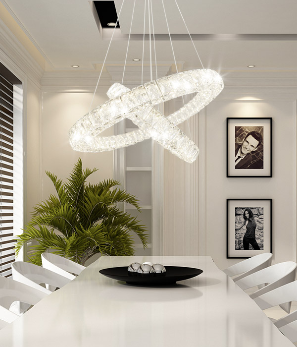 투링 크리스탈 식탁등 펜던트조명 50W