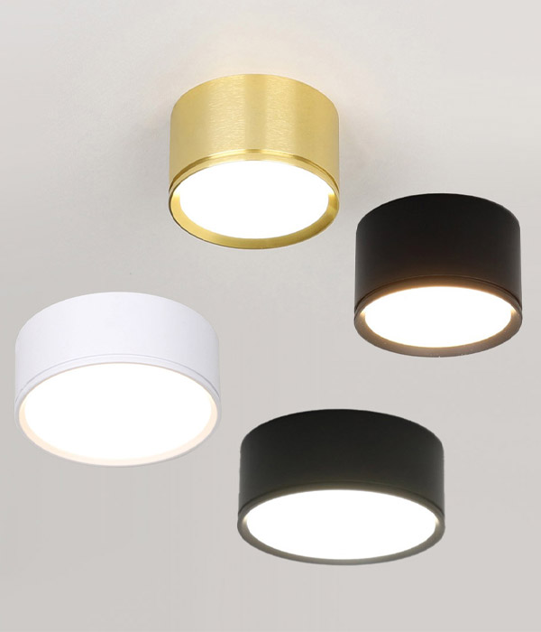 두빌 직부등 현관등 인테리어 보조등 (블랙 화이트 골드)