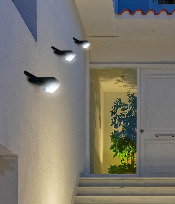 로직 센서 투광등 외부벽등 태양광 충전식 [10W]