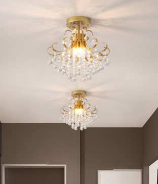 아우다스 3등 크리스탈 센서등, 직부등